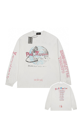 バレンシアガスーパーコピーメンズ レディース 長袖Tシャツ