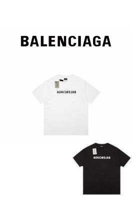 23新品!!  バレンシアガ半袖Tシャツコピー BALENCIAGAロゴTシャツ ★オーバーサイズ