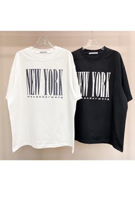 アレキサンダーワン半袖スーパーコピー NEW YORKロゴプリント