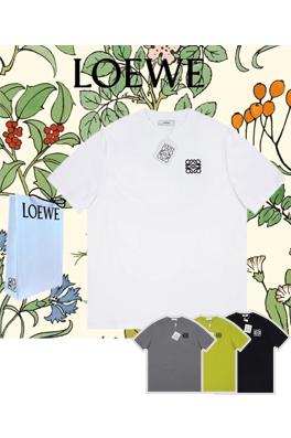 ロエベ 半袖Tシャツ LOEWEロゴ 刺繍  半袖 Tシャツの通販