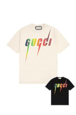 【大人気✨】　グッチ半袖Tシャツ GUCCI  イナズマプリントポイント　 2カラー