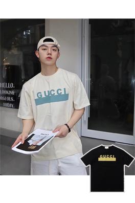 【流行り】 グッチ半袖Tシャツ  GUCCI プリント メンズファッション通販  2色