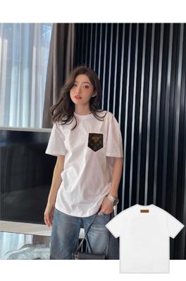 ヴィトン 半袖Tシャツ 限定ランウェイモデルのモノグラム ポケットTシャツ