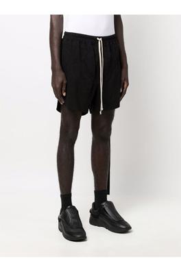 リックオウエンス スウェットパンツ  Rick Owens 五つ星カットパッチワーク ゴム紐付きルーズショートパン