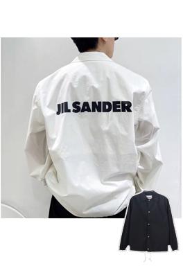 ジルサンダー 長袖Tシャツ     JIL SANDER 22ssシンプルなレタープリントの男女用ジャケット型コート
