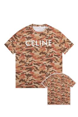 セリーヌ  半袖Tシャツ  スーパーコピー  CELINE 今年流行の「迷彩」！セリーヌの迷彩Tシャツで夏の風を演出しよう！