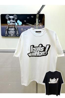 ヴィトン プリント半袖Tシャツ  スーパーコピー  Louis Vuitton半袖Tシャツ