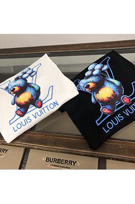 ヴィトン スウェットTシャツ Louis Vuitton スーパーコピー 小熊モノグラム ラウンドネックフーディー