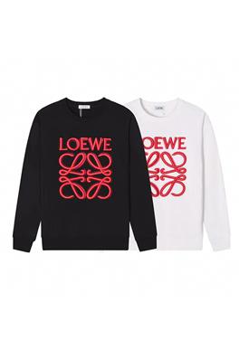 ロエベスウェットTシャツ LOEWE スーパーコピー 刺繍入りラウンド