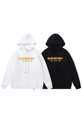 バーバリー    パーカー  スーパーコピー  BURBERRY金色 ロゴ刺繍フーディ