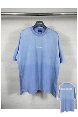 バレンシアガ  半袖Tシャツ BALENCIAGA  前後にクラシックなロゴ刺繍