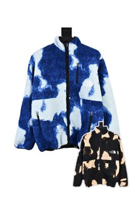 Supreme Bleached Fleece Jacket TNF コラボ フリースジャンパー