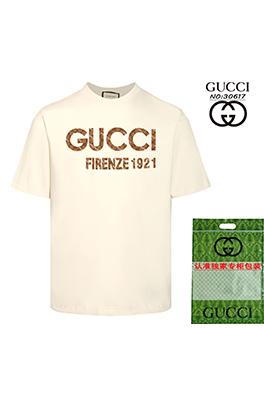 グッチ ファッションクルーネック半袖Tシャツ