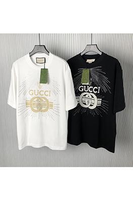 グッチコピー  新しい文字プリント半袖Tシャツ