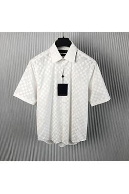 ルイヴィトン 新しい綿の半袖シャツ 16,800円 CCS033033