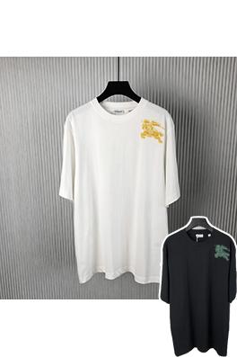 バーバリースーパーコピー  新しいラウンドネック半袖Tシャツ