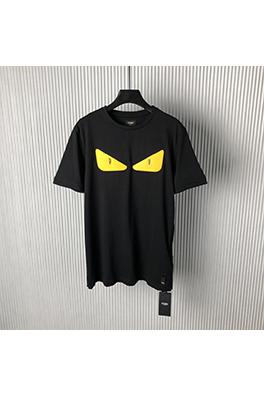 フェンディ  新しいクラシックモンスターアイ半袖Tシャツ