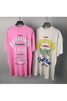 バレンシアガ  新作 終わっていない半袖Tシャツ