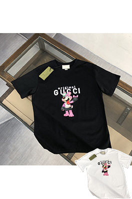 グッチスーパーコピー  新しいラウンドネック半袖Tシャツ