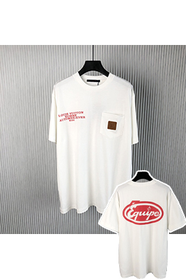 ルイヴィトンスーパーコピー  新しいプリント半袖Tシャツ