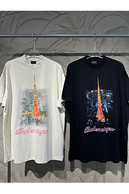 バレンシアガスーパーコピー  東京銀座タワー夜景半袖Tシャツ