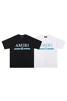 アミリコピー ハイストリートルーズクラシックラウンドネック半袖Tシャツ