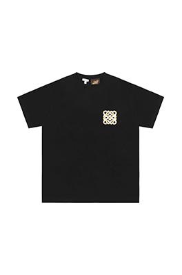 ロエベスーパーコピー  ロングパイルコットンタイトダブルガーゼ半袖Tシャツ