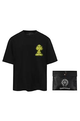 クロムハーツスーパーコピー  クロスプリント半袖Tシャツ