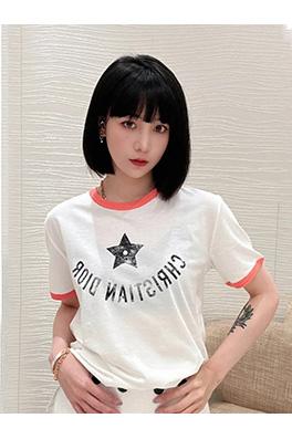 ディオール  五角星プリント半袖Tシャツ