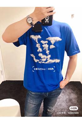 ルイヴィトン  アルファベットロゴ編み半袖Tシャツ