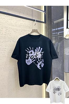 マルタンマルジェラ  手のひら文字プリント柄半袖Tシャツ