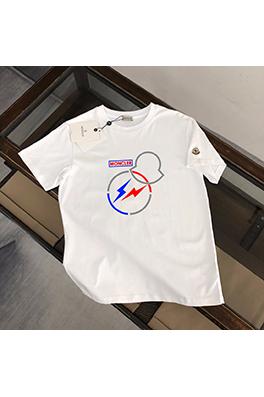 モンクレール ブランドトレンドロゴプリント半袖Tシャツ