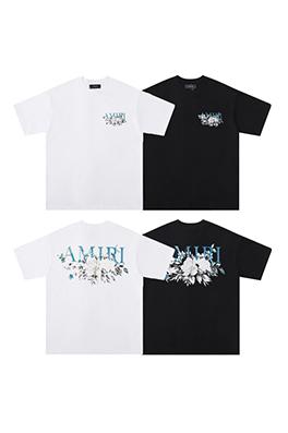 アミリスーパーコピー  ハイストリートラウンドネック半袖Tシャツ