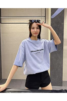 アレキサンダーワン ティーシャツ 洗い染めシリーズ ヒットショートスリーブTシャツ