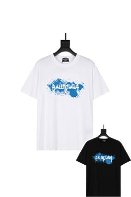 バレンシアガ ファッションプリントパーフェクト半袖Tシャツ