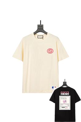 グッチコピー  プリント半袖Tシャツ