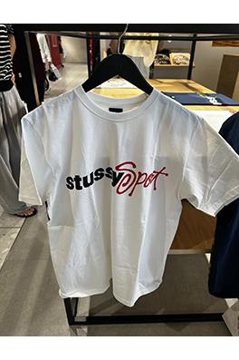 ステューシー    アルファベットプリントスポーツ半袖Tシャツ