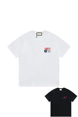 グッチスーパーコピー   Gucci プリントロゴ柄半袖Tシャツ