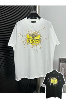 フェンディスーパーコピー  ファッションプリント半袖Tシャツ