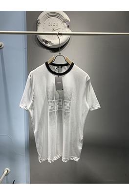 フェンディコピー ファッション新作グラデーションFFプリントTシャツ