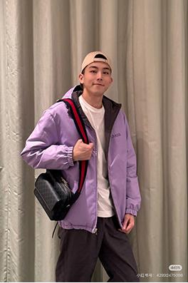 グッチ 24 FW 秋冬新作両面ジップジャケット