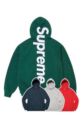 シュプリームスーパーコピー パーカー  22FW Satin Appliqué Hooded Sweatshirt背中刺繍ロゴ