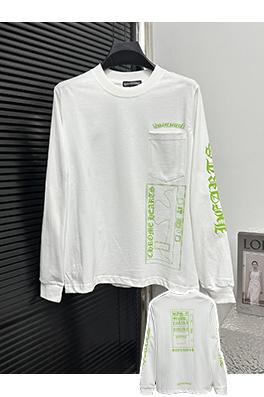 クロムハーツ ラウンドネック長袖Tシャツ