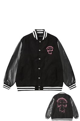 クロムハーツコピー 新しい革のベースボール服
