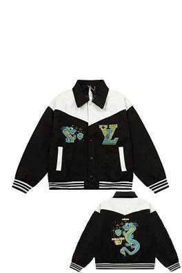 ルイヴィトンコピー 限定ステッチベースボールジャージジャケット