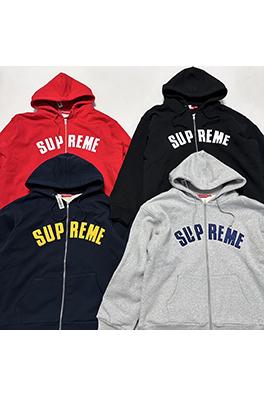 シュプリーム  SUPREME ステッカー付きフリースパーカー