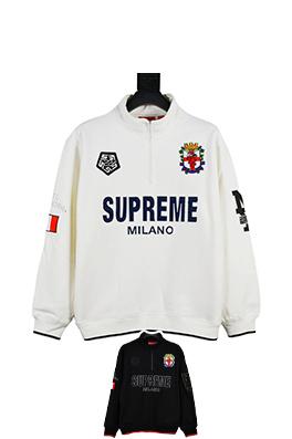 Supreme 22FW Milano Half Zip Pullover ACミラン限定ハーフジッププルオーバーパーカー