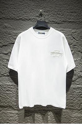 クロムハーツOSバージョンコットン半袖Tシャツ