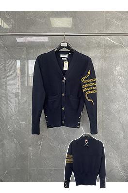 トムブラウンヘビ刺繍ニットカーディガン
