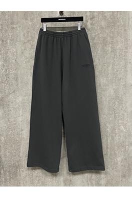 バレンシアガ25ssクラシックダブルB刺繍カジュアルパンツ